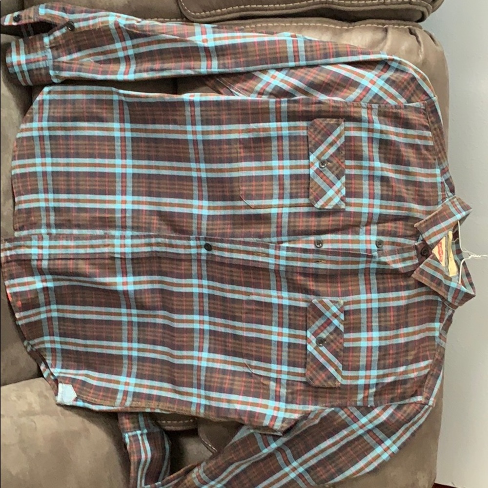 Levi button down shirt. Slim fit